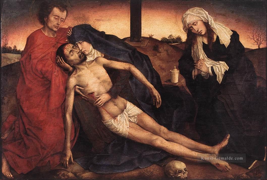 Lamentation 1441 Niederländische Maler Rogier van der Weyden Ölgemälde